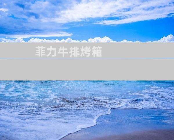 菲力牛排烤箱